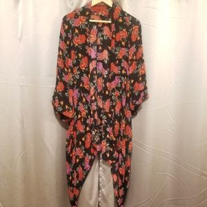 ♥️Floral longer length duster/Shawl